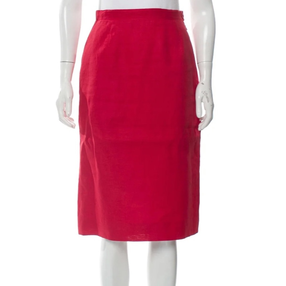 Burberry Skirt Red